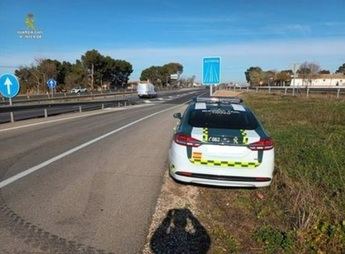 Detenido por conducir a 213 km/h en autovía con límite de 120 km/h en Ciudad Real