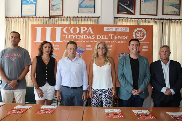 Albacete se prepara para la Copa Leyendas del Tenis con la participación de estrellas como Arantxa y Ferrer