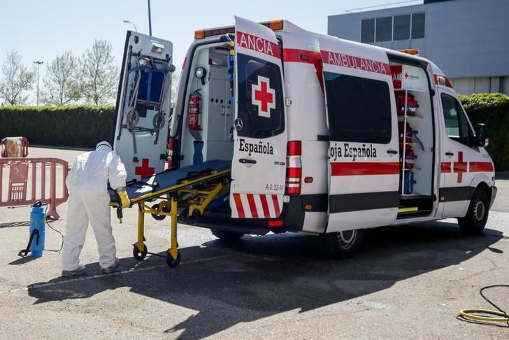 Imagen de archivo de una ambulancia