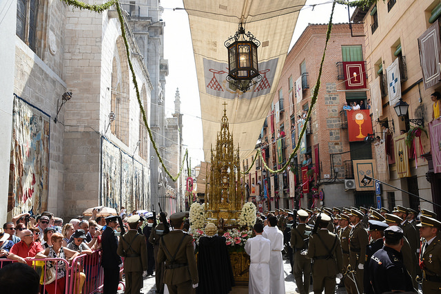 Toledo se queda este año sin las actividades festivas de la semana del Corpus
