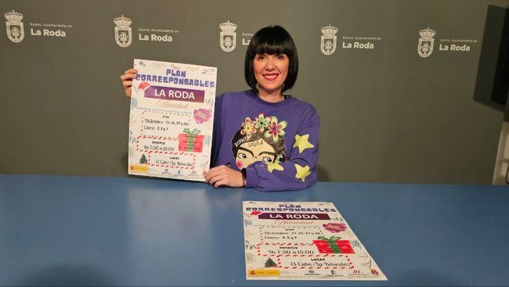 El Ayuntamiento de La Roda lanza la iniciativa Corresponsables para facilitar la conciliación familiar en Navidad