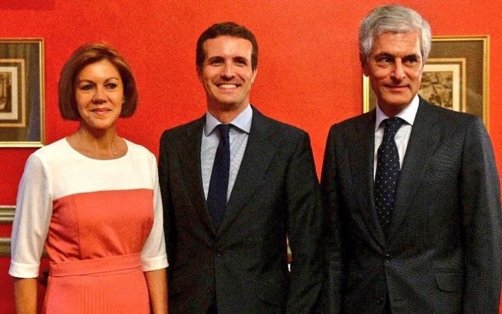 Cospedal apoya sin fisuras a Casado como una 'magnífica opción' para presidir el PP