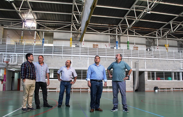 La nueva cubierta del pabellón Juan de Toledo de Albacete estará terminada antes de finalizar agosto