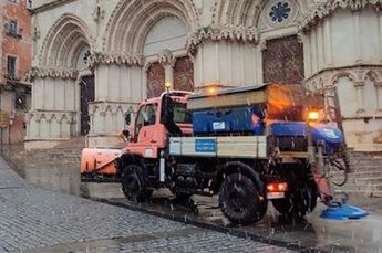 El Ayuntamiento de Cuenca activa el Pemuvi en fase de alerta por avisos de nieve