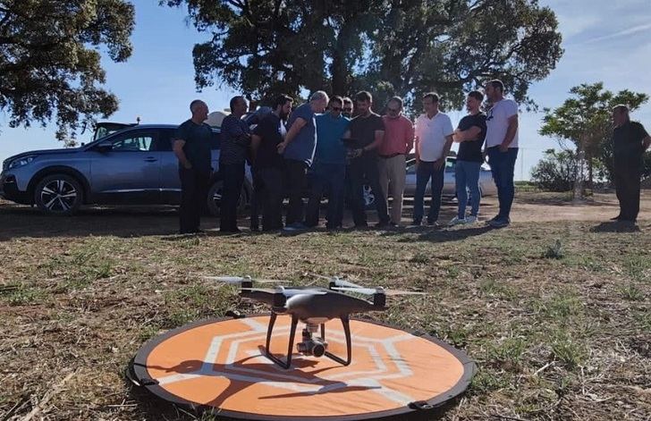 Agricultores y ganaderos de Villarrobledo se actualizan en el uso de drones para mejorar en rentabilidad