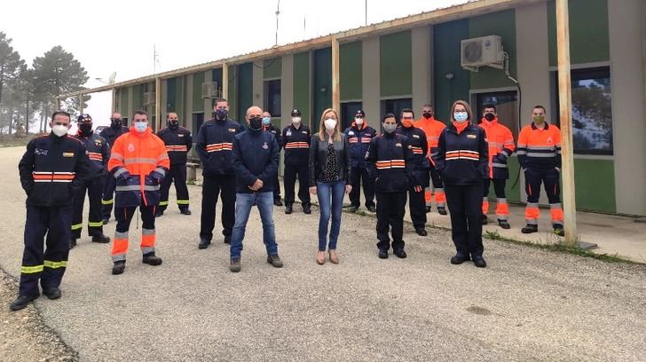 Curso especializado en incendios en vegetación en el centro de emergencias de Molinicos (Albacete)