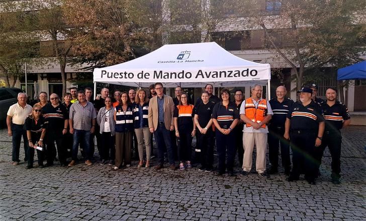  La Junta forma a voluntarios de varias localidades sobre los grupos de apoyo logístico