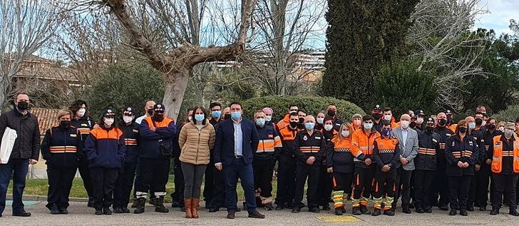 Voluntarios de Protección Civil mejoran su actuación de apoyo logístico en grandes emergencias y su formación básica