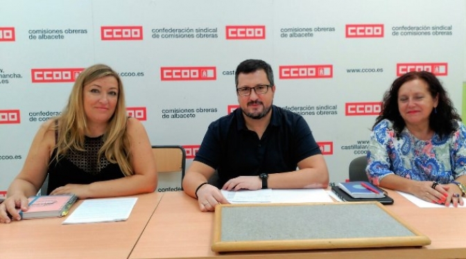 CCOO considera “insuficientes” las mejores en educación en el inicio del curso escolar de Albacete