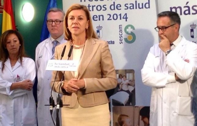 La presidenta regional inaugura en Albacete el centro de salud Zona V