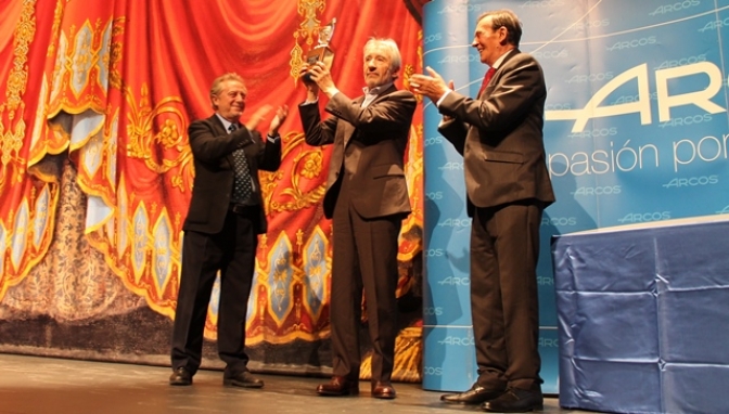 El Teatro Circo fue escenario de la entrega del Premio Nacional Pepe Isbert, que este año fue para José Sacristán