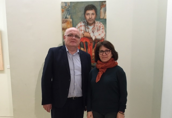 Concluye en la Casa Perona de Albacete la exposición ‘Agua y figura’ de Eva G. Gregorio