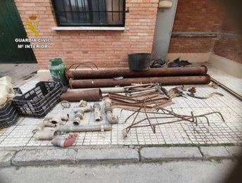 Detenidos dos sospechosos de robos en explotaciones agrícolas en Daimiel