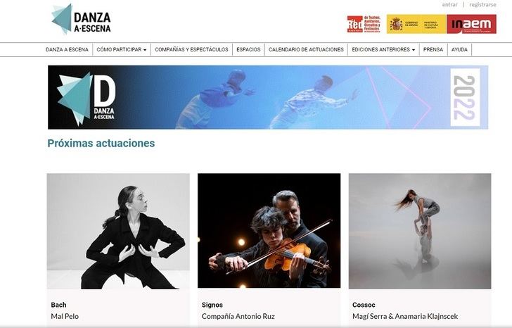 El circuito 'Danza a Escena' celebra su 13ª edición con 24 compañías y 125 funciones en 12 CCAA desde este 1 de abril