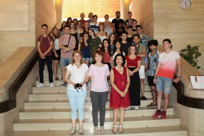 El ayuntamiento de Albacete recibe a alumnos procedentes de Alemania que se encuentran de Erasmus en la ciudad