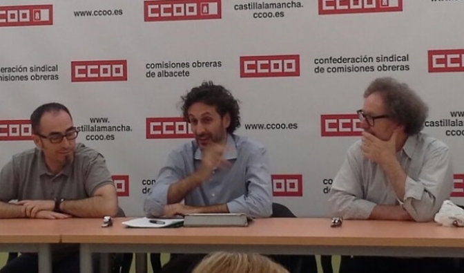 Sindicalistas de CCOO y profesores de Derecho del Trabajo debaten sobre la representatividad sindical en Europa