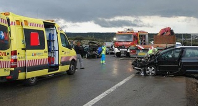 Suben un 44 % los accidentes de tráfico con víctimas en el puente de agosto