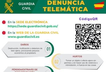 La Guardia Civil de Albacete lanza la denuncia telemática y cita previa en todos sus acuartelamientos