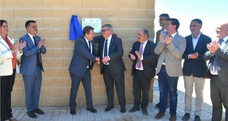 El presidente de Castilla-La Mancha ha inaugurado la EDAR de Agramón, pedanía de Hellín