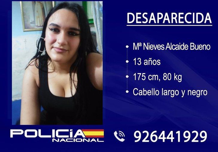 Puertollano (Ciudad Real) se estremece ante la desaparición de María Nieves, de una chica de 13 años