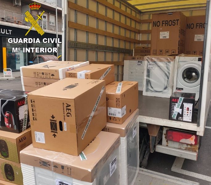 Desarticulado un grupo criminal dedicado a robos en interiores de camiones en Madrid, Toledo y Albacete