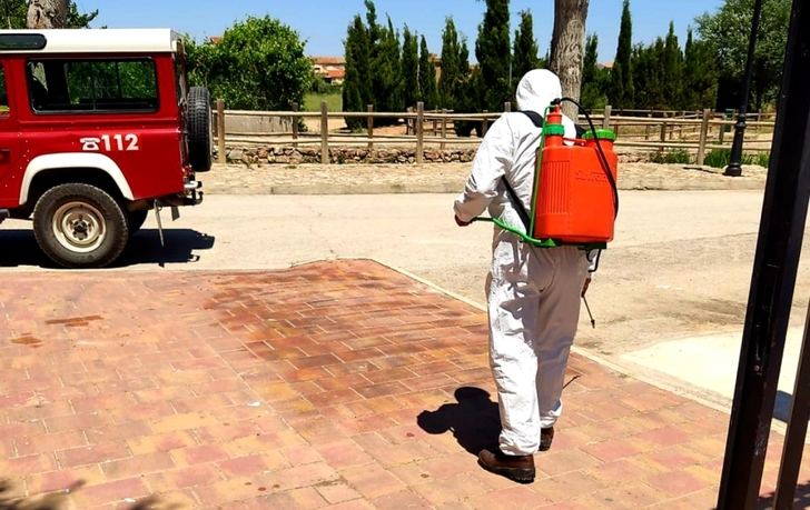 30 localidades de la provincia de Albacete recibieron ayuda de la Diputación para labores de desinfección