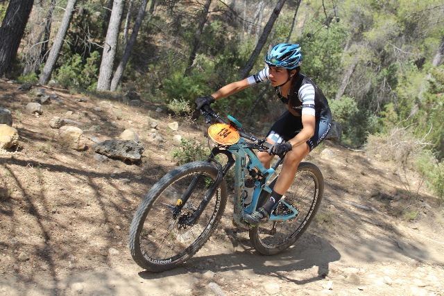 Desirée Moya e Iván Martínez ganaron la carrera de BTT de socovos