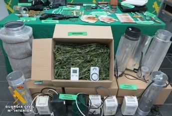 Siete detenidos por la Guardia Civil de Almansa por tráfico de drogas y secuestro de dos jóvenes en Alpera (Albacete)
