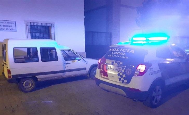 Detenidos cuatro jóvenes por el robo en el interior de vehículos en Moral de Calatrava