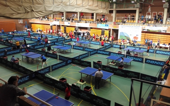 Gran éxito de participación y  de los campeonatos escolares de orientación y tenis de mesa, en Albacete