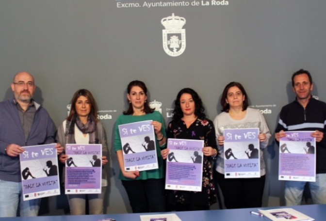 Presentada en La Roda la campaña contra la violencia hacia las mujeres “Si te ves, dale la vuelta”