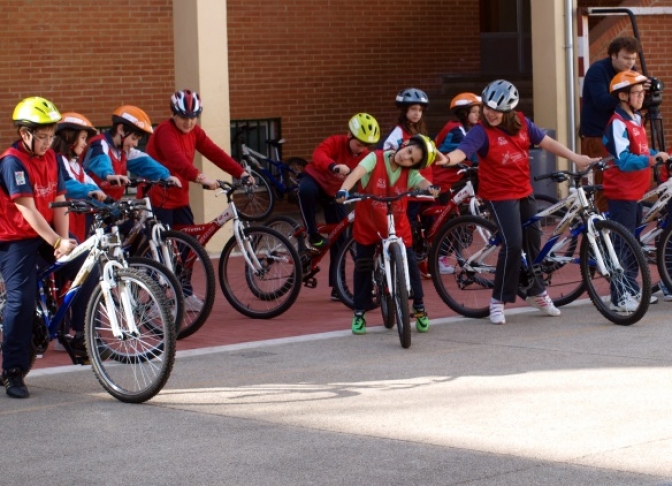 La Vuelta Ciclista a España ya ha comenzado algunas actividades para escolares en Albacete