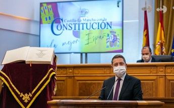 Castilla-La Mancha celebró este lunes en las Cortes el Día de la Constitución