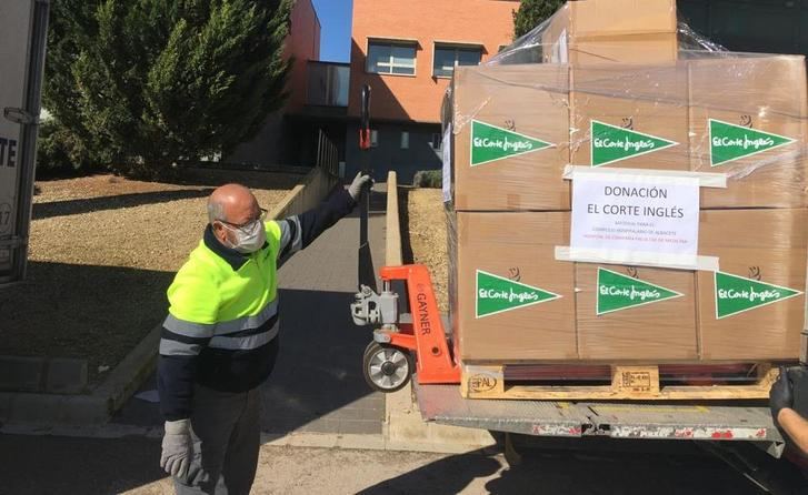 El Corte Inglés, Iniesta y Lactalis, entre las empresas y ciudadanos solidarios en Castilla-La Mancha