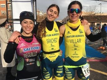 Andrés Hilario Morales y Paula Sánchez García, vencedores dell III Duatlón Sprint Ciudad de Hellín
