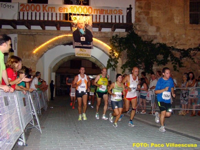 Alrededor de 1.000 atletas estarán en la línea de salida de la carrera nocturna de Tarazona