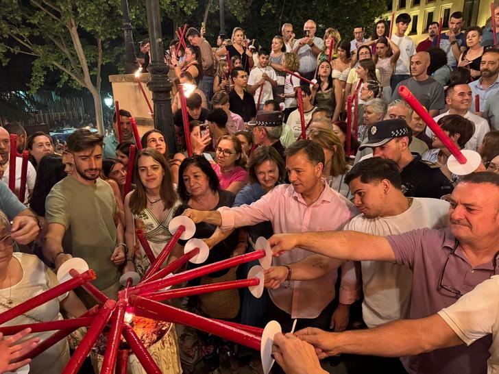 5.000 antorchas para celebrar la noche de San Juan en Albacete