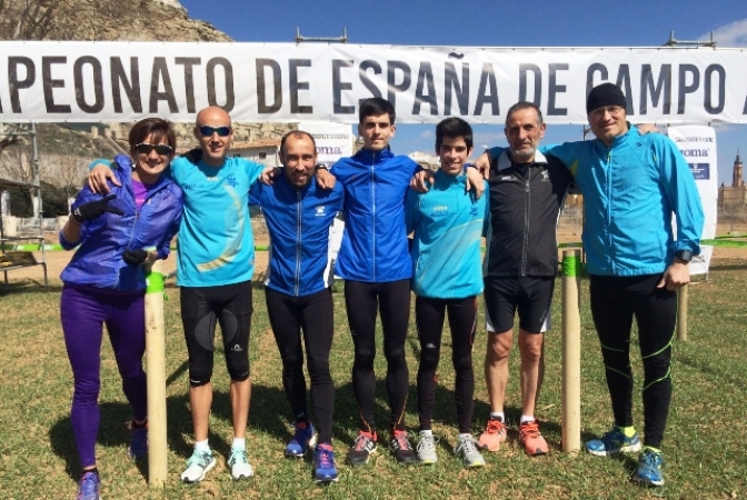 Excelentes resultados de los atletas de La Roda en el Campeonato de España de campo a través
