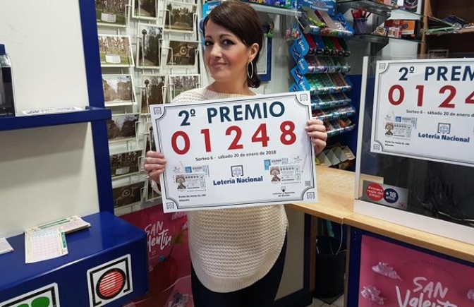 Vendido en Albacete parte del segundo premio de la Lotería del sábado