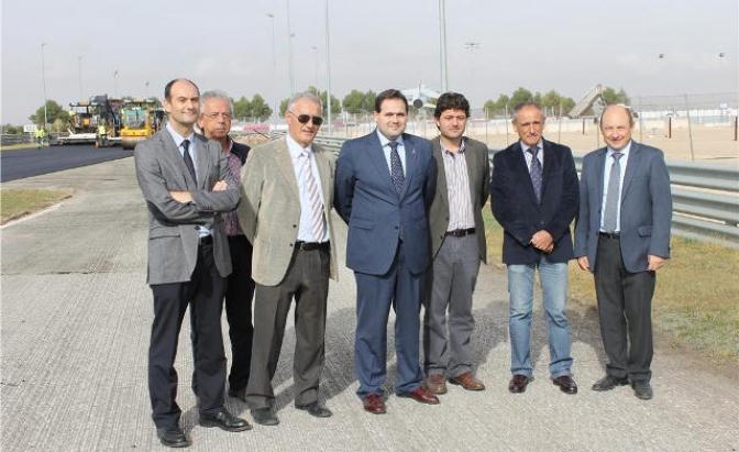 Las obras de remodelación del Circuito de Velocidad de Albacete terminarán en torno a la primera quincena de diciembre