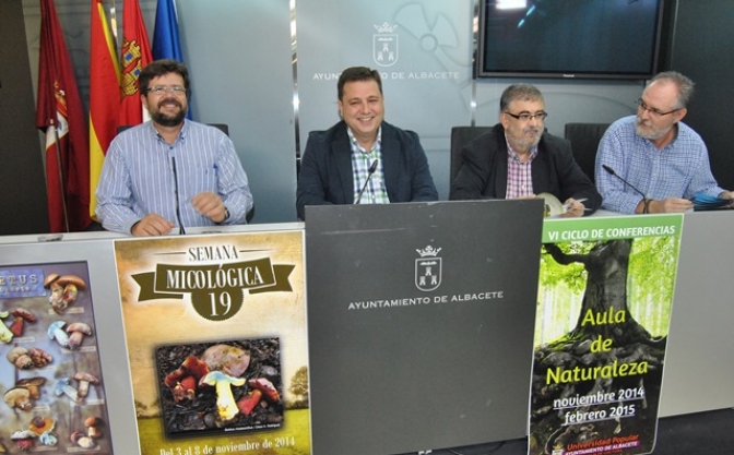 Albacete celebrará en noviembre su XIX Semana Micológica y el VI Ciclo de Conferencias del Aula de Naturaleza