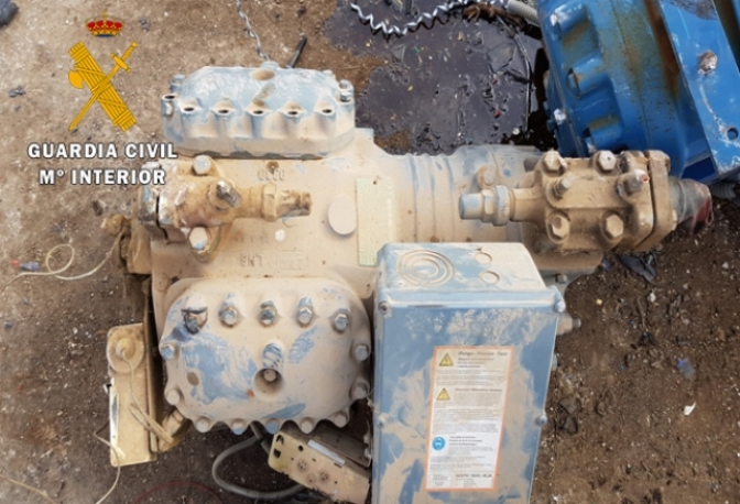 La Guardia Civil detiene a tres personas por robar en el antiguo matadero municipal de Albacete