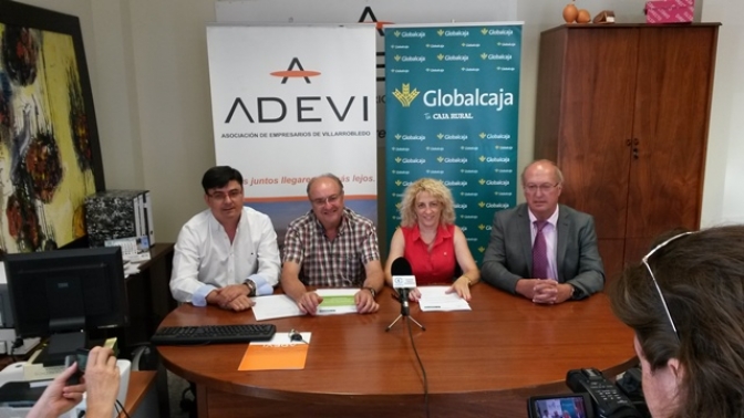 Globalcaja firma un convenio con ADEVI en apoyo a los empresarios de Villarrobledo