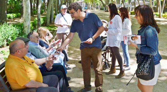ELECCIONES. 1.000 plazas de becas de comedor escolar, promesa de Belinchón (PSOE)