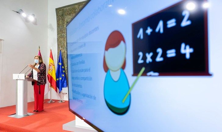 La consejera el día de la presentación de esta plataforma.