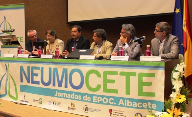 Continúan las II Jornadas sobre EPOC organizadas por el servicio de neumología de Albacete