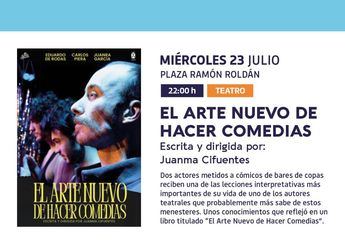 La Plaza Ramón Roldán se transforma en un teatro al aire libre con El Arte Nuevo de Hacer Comedias