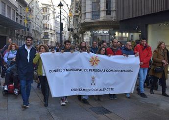 La Diputación de Albacete se une a la XVI Marcha por la Igualdad en apoyo a las personas con discapacidad