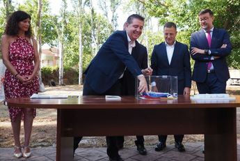 Primera piedra del Conservatorio Superior de Música en Albacete con una inversión de casi 9 millones de euros