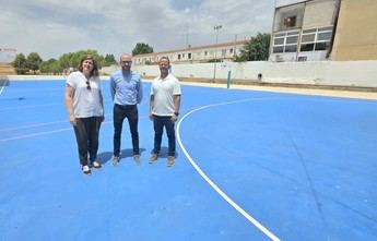 Alborea invertirá 150.000 euros para cubrir su pista polideportiva